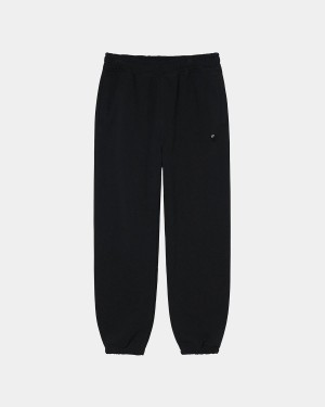 Stussy 8 Ball Embroidered Sweatpants Black | Israel-14093