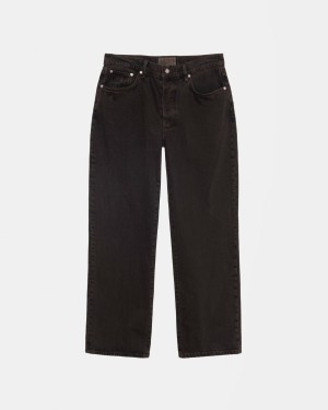 Stussy Classic Denim Jeans Espresso | Israel-71240