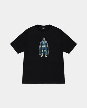 Stussy Lucha Tee T-Shirt Black | Israel-36812