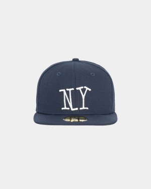 Stussy New Era 59fifty Ny Caps Navy | Israel-82406