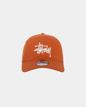 Stussy New Era 9twenty Basic Strapback Caps Orange | Israel-70231