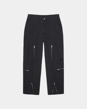 Stussy Nyco Flight Pants Black | Israel-73549