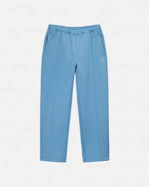 Stussy Poly Track Pants Azure | Israel-69342