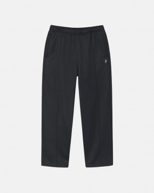 Stussy Poly Track Pants Black | Israel-19586