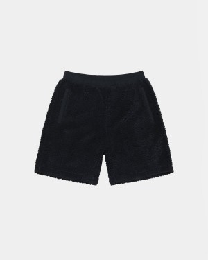 Stussy Sherpa Shorts Black | Israel-84059