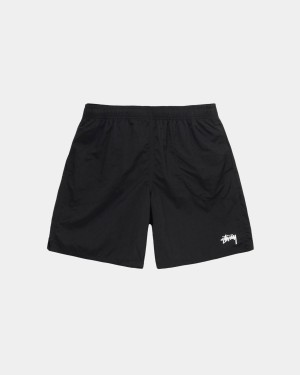 Stussy Stock Water Shorts Black | Israel-97481