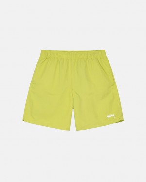 Stussy Stock Water Shorts Yellow | Israel-37915