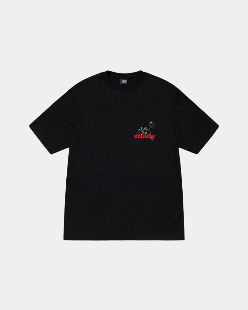 Stussy Apocalypse Tee T-Shirt Black | Israel-70651