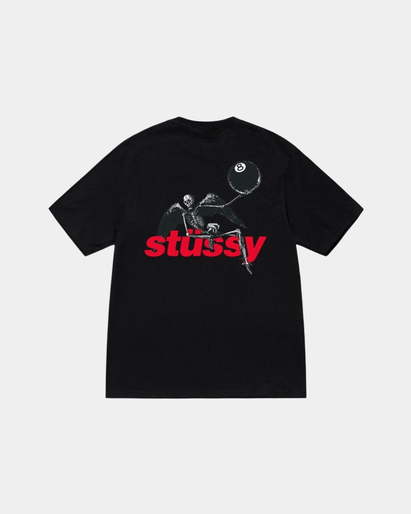 Stussy Apocalypse Tee T-Shirt Black | Israel-70651