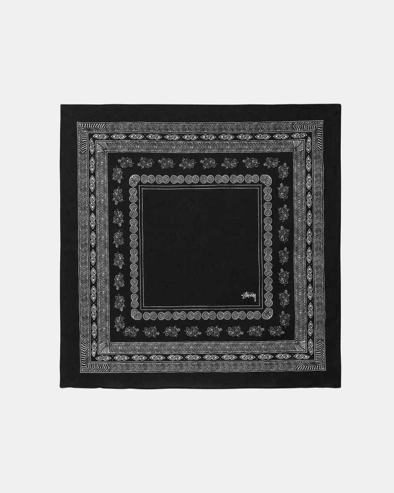 Stussy Bandana Accessories Black | Israel-57610