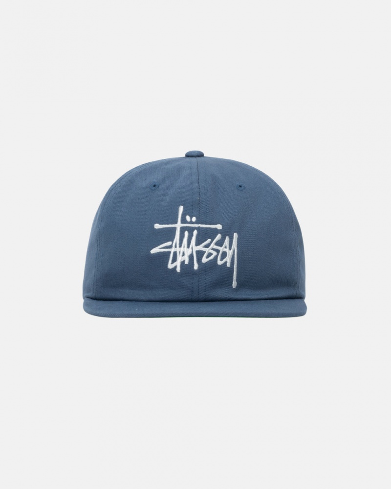 Stussy Basic Strapback Caps Slate | Israel-68203