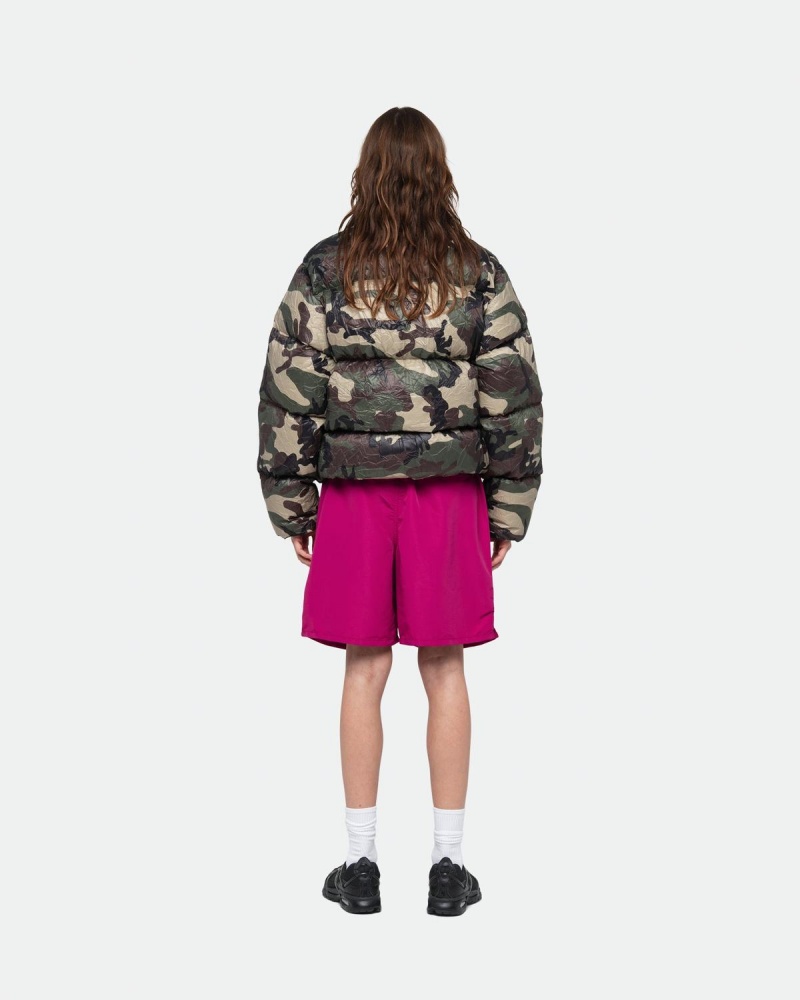 Stussy Big Basic Water Shorts Pink | Israel-56123