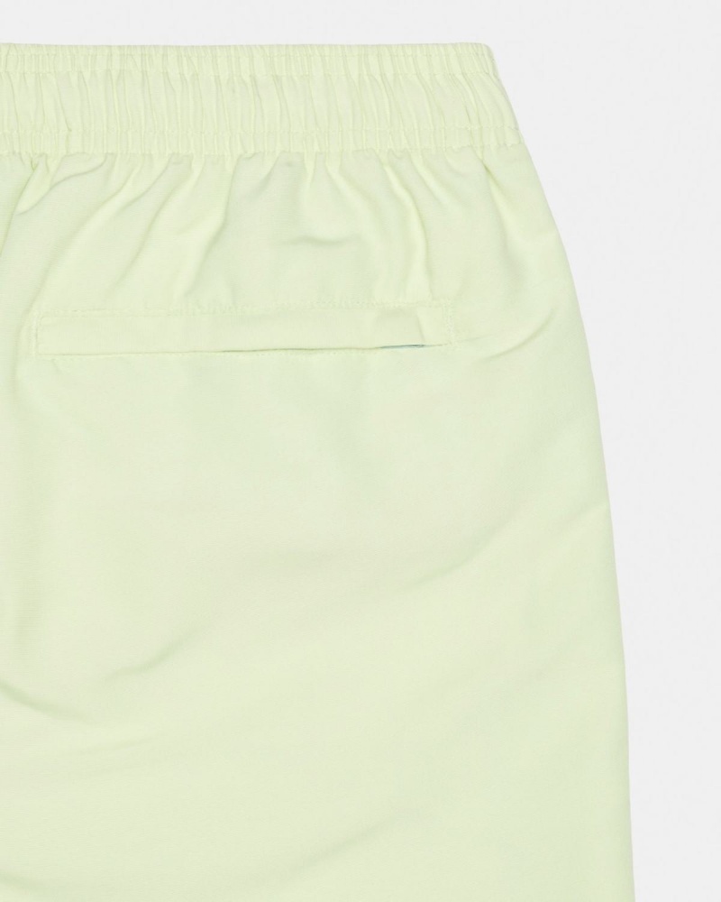 Stussy Big Basic Water Shorts Pistachio | Israel-86502