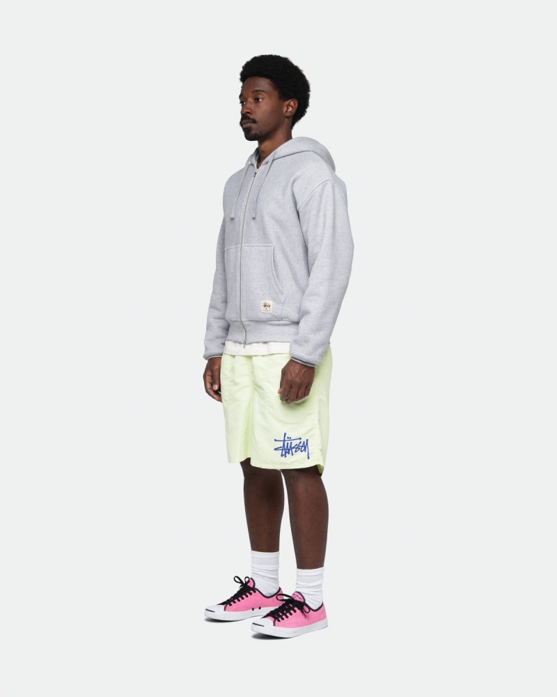 Stussy Big Basic Water Shorts Pistachio | Israel-86502