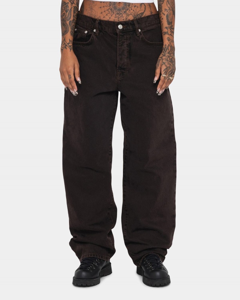 Stussy Big OL' Denim Jeans Espresso | Israel-54729