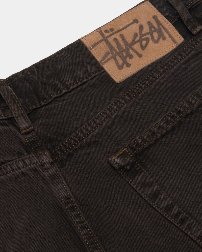 Stussy Big OL' Denim Jeans Espresso | Israel-54729