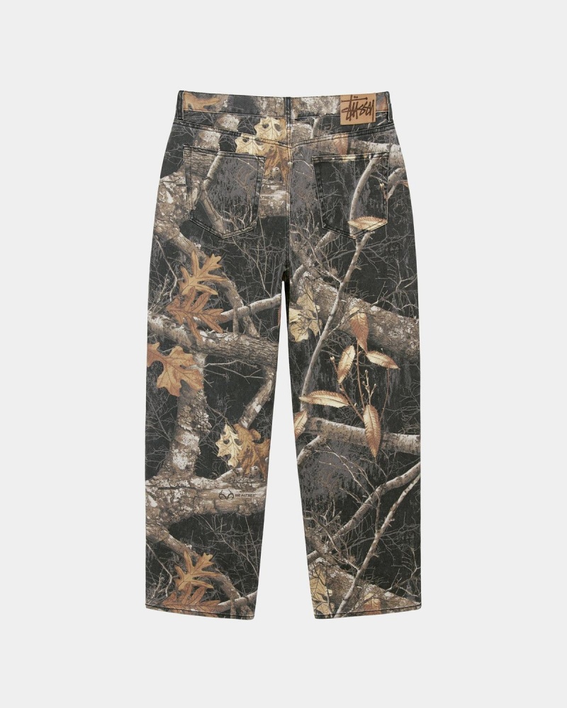 Stussy Big OL' Realtree Edge Jeans Black | Israel-28479