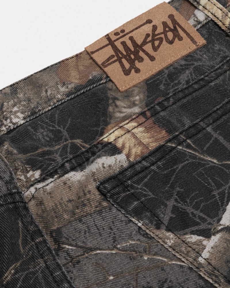 Stussy Big OL' Realtree Edge Jeans Black | Israel-28479