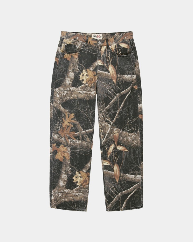 Stussy Big OL\' Realtree Edge Jeans Black | Israel-28479