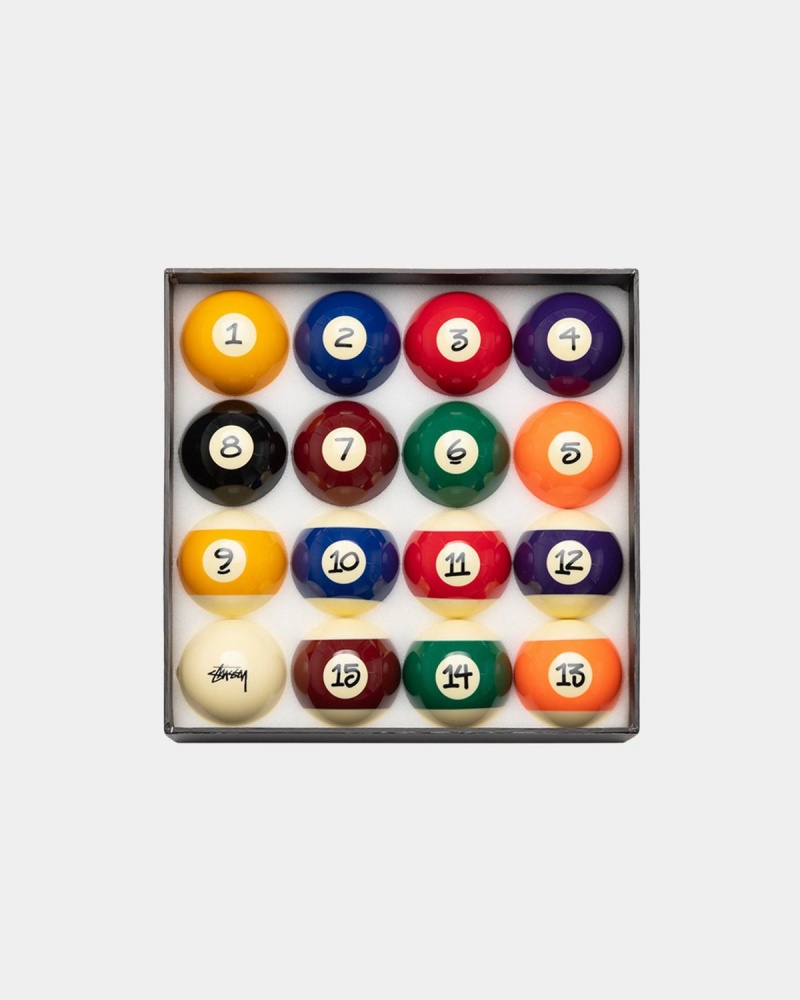 Stussy Billiard Balls Accessories Multicolor | Israel-30179