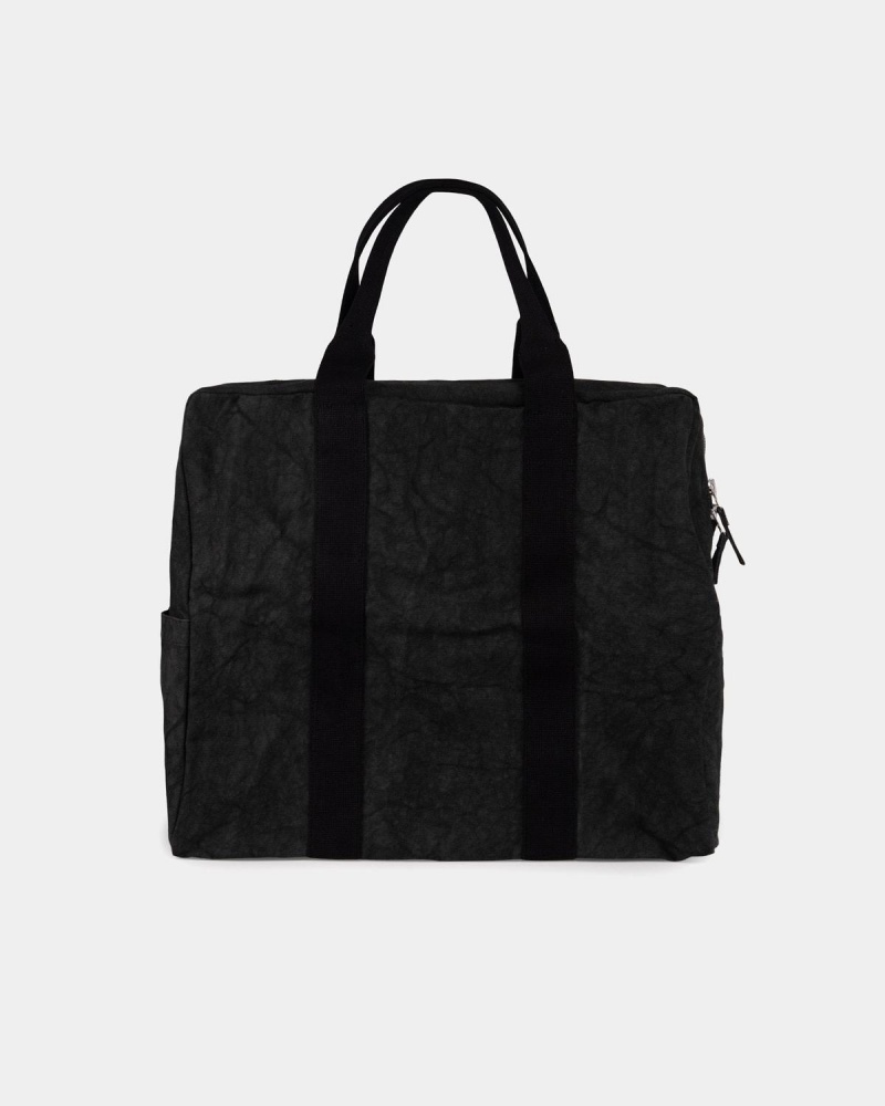 Stussy Canvas Flight Bags Black | Israel-52073