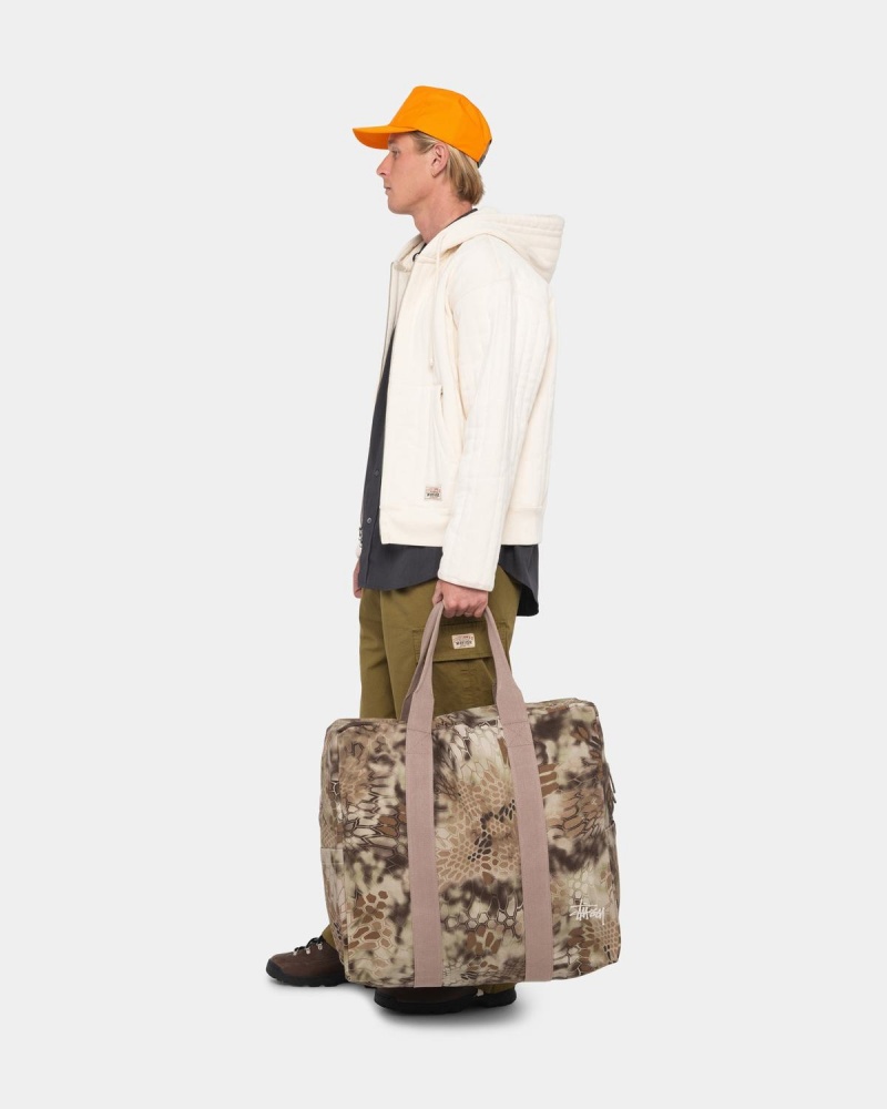 Stussy Canvas Flight Bags Brown | Israel-68314