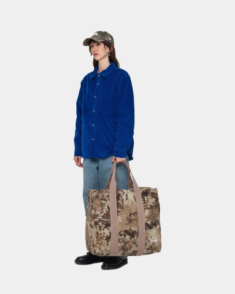 Stussy Canvas Flight Bags Brown | Israel-68314