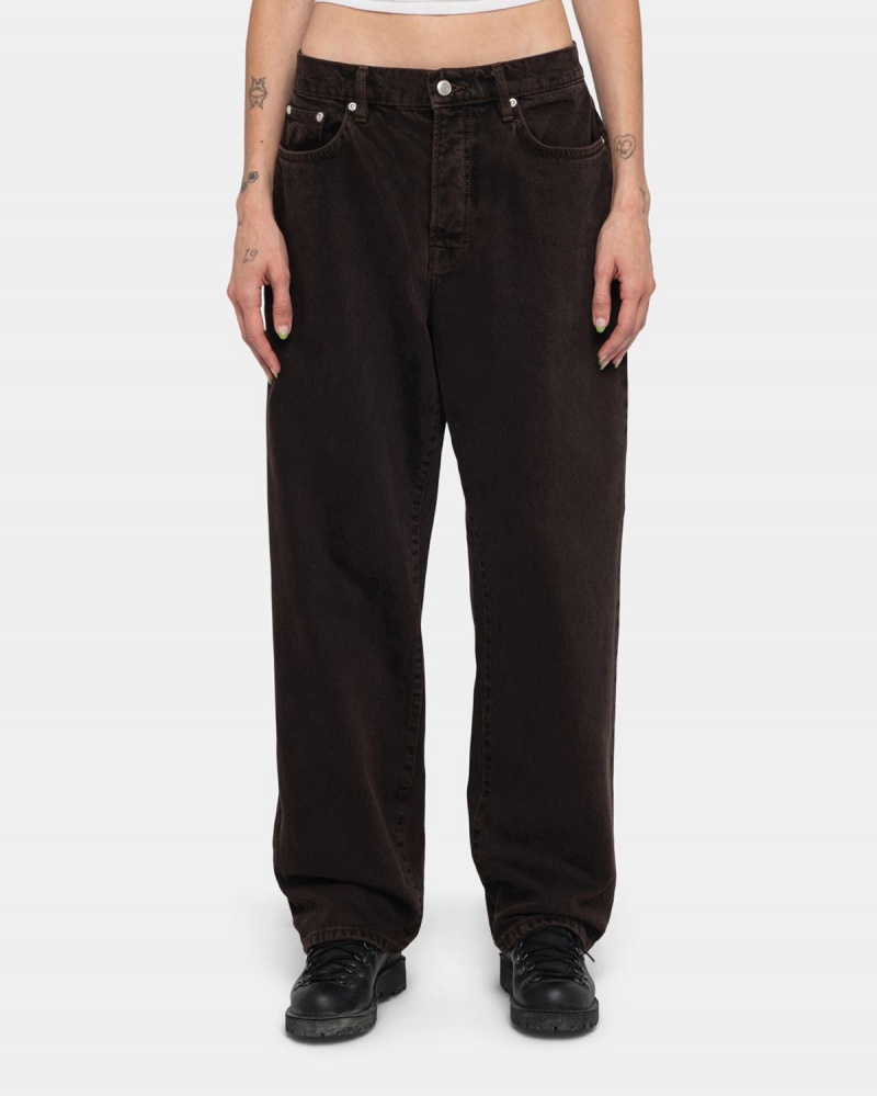 Stussy Classic Denim Jeans Espresso | Israel-71240