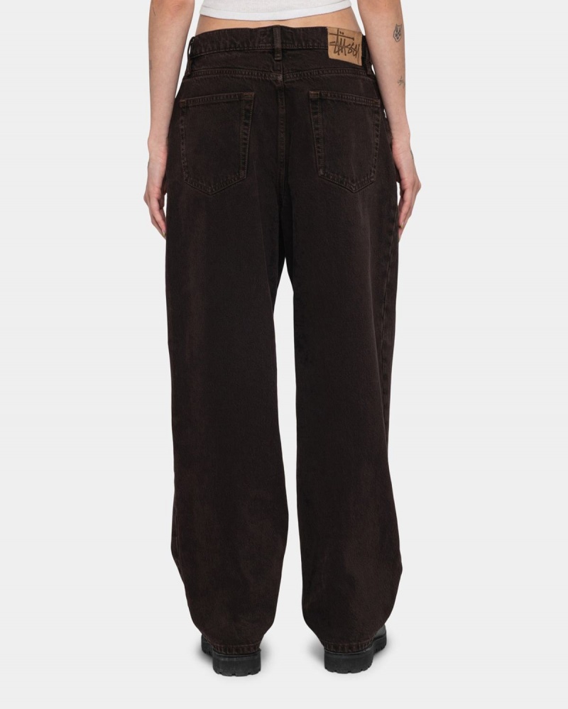 Stussy Classic Denim Jeans Espresso | Israel-71240