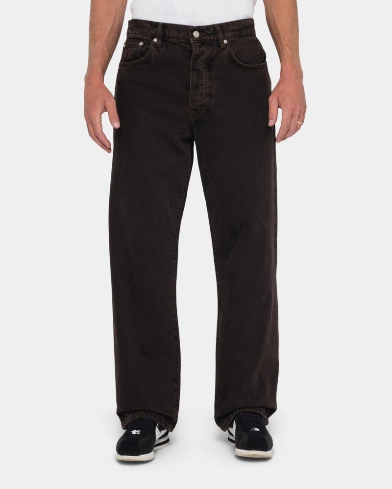 Stussy Classic Denim Jeans Espresso | Israel-71240