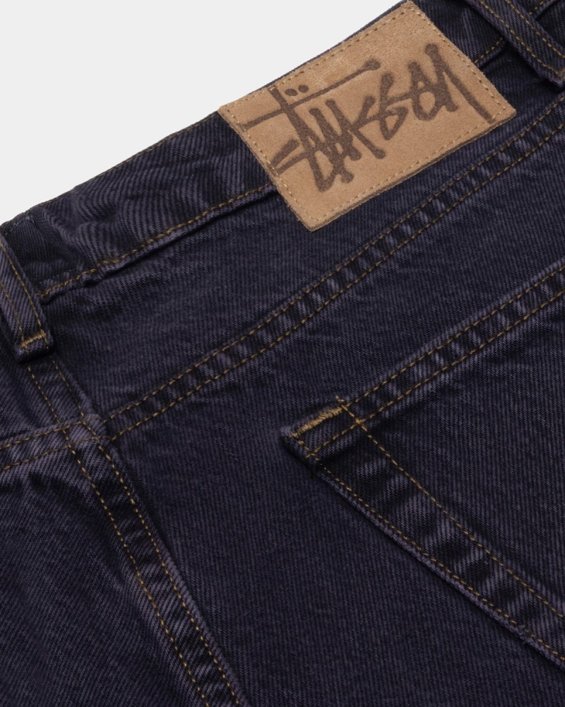 Stussy Classic Denim Jeans Navy | Israel-89213