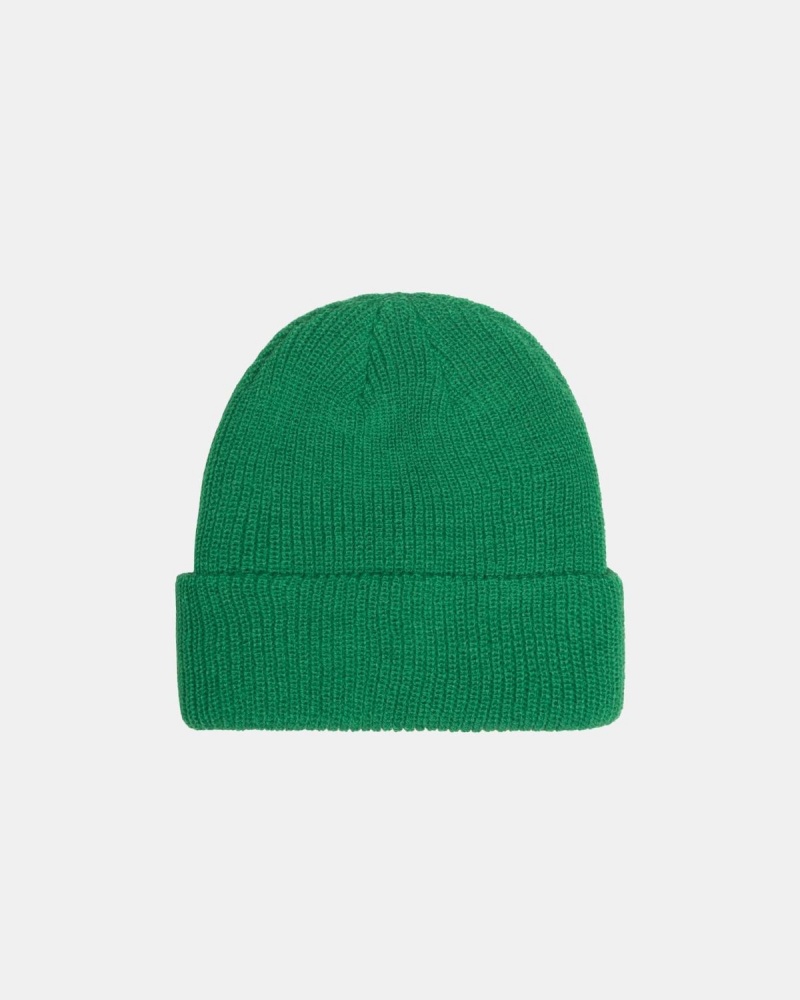 Stussy Cuff Basic Beanie Green | Israel-89031