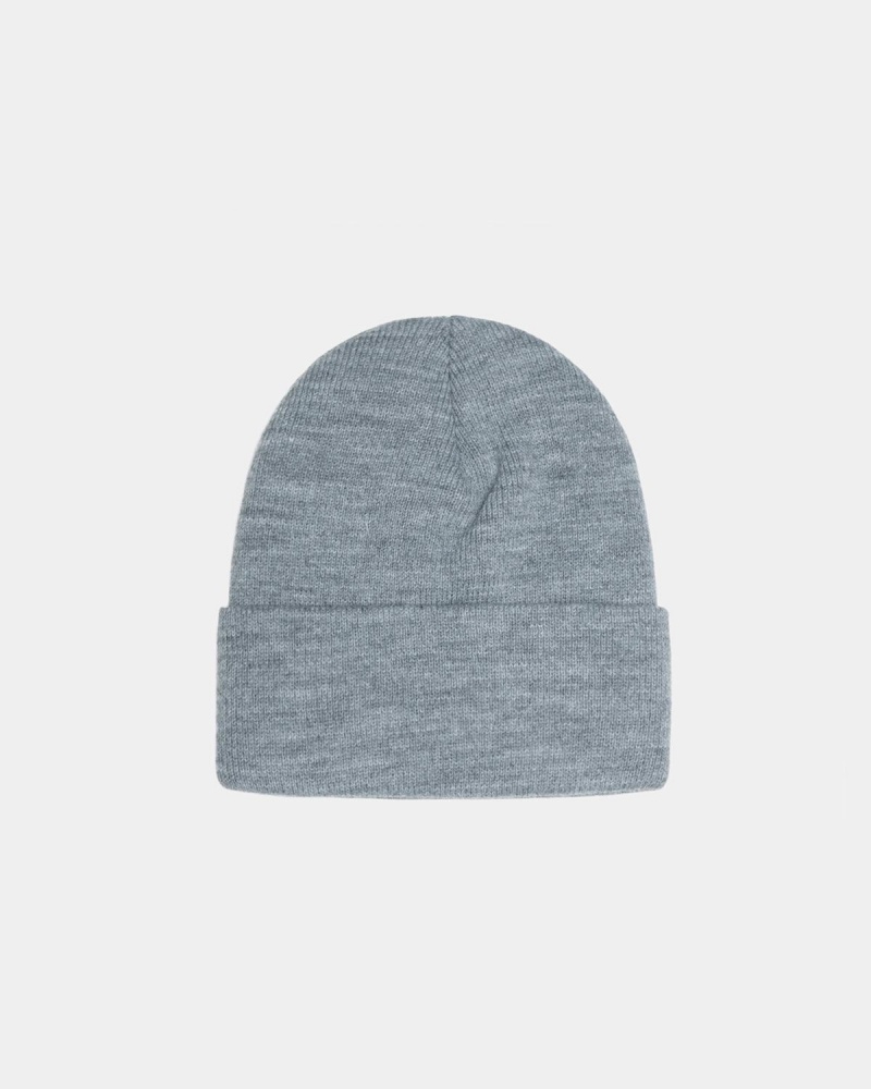 Stussy Cuff Stock Beanie Grey | Israel-85473