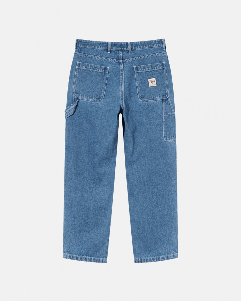 Stussy Denim Work Jeans Blue | Israel-56487