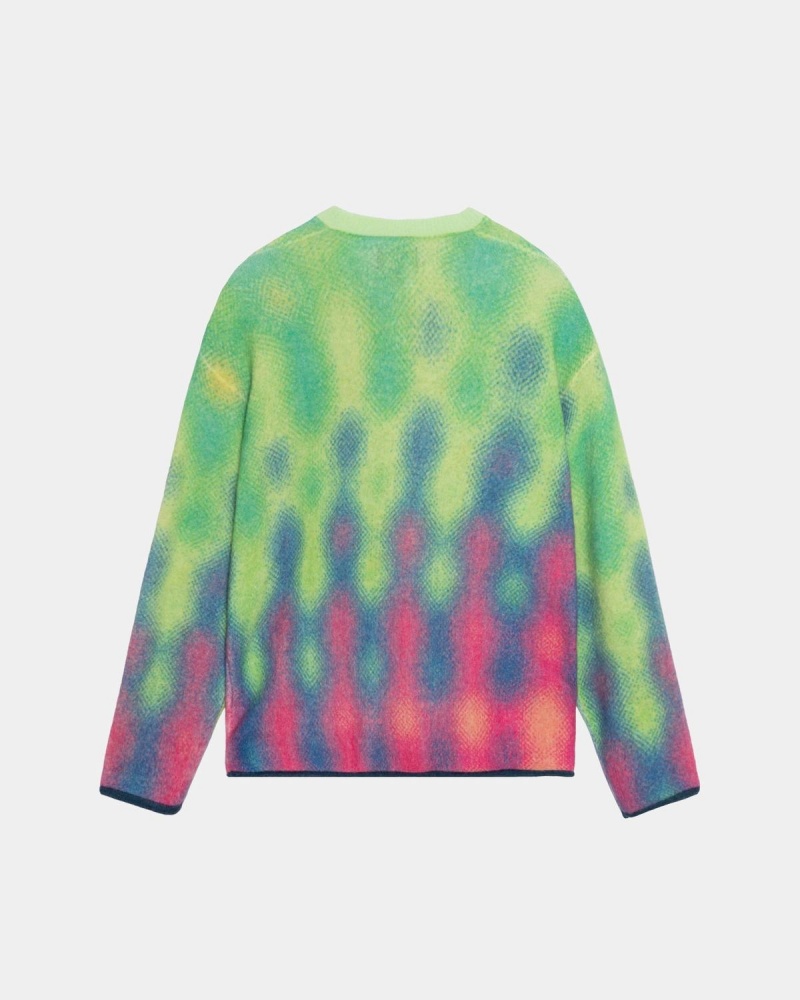 Stussy Gradient Dot Brushed Sweater Multicolor | Israel-90567