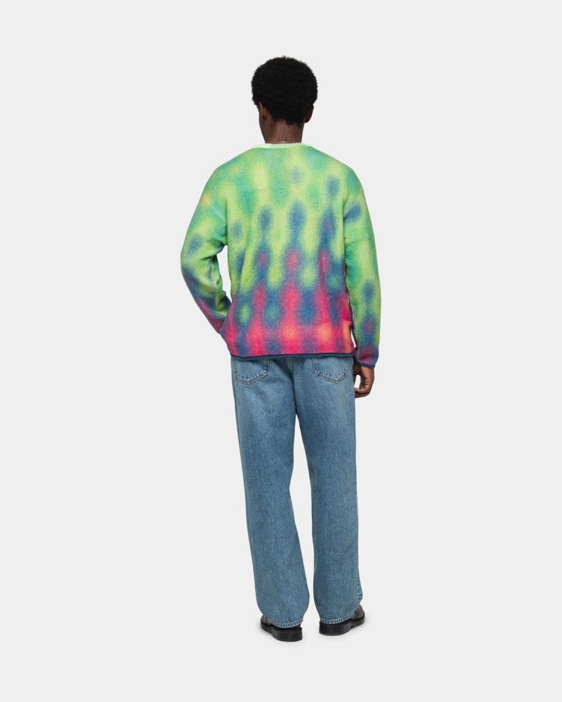 Stussy Gradient Dot Brushed Sweater Multicolor | Israel-90567