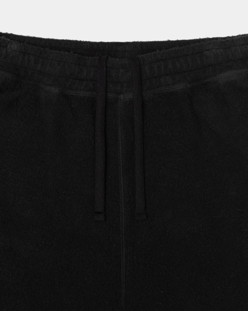 Stussy Inside Out Fleece Pants Black | Israel-87690