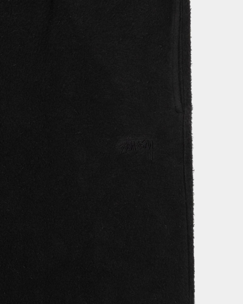 Stussy Inside Out Fleece Pants Black | Israel-87690