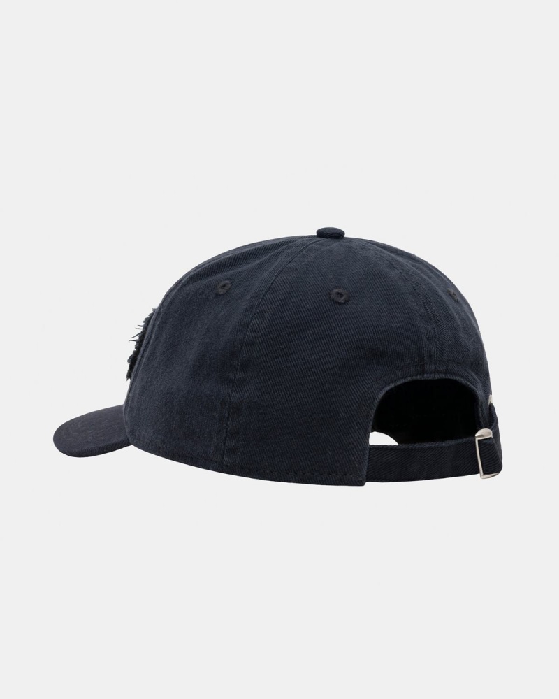 Stussy Low Pro Copyright Applique Strapback Caps Navy | Israel-15738