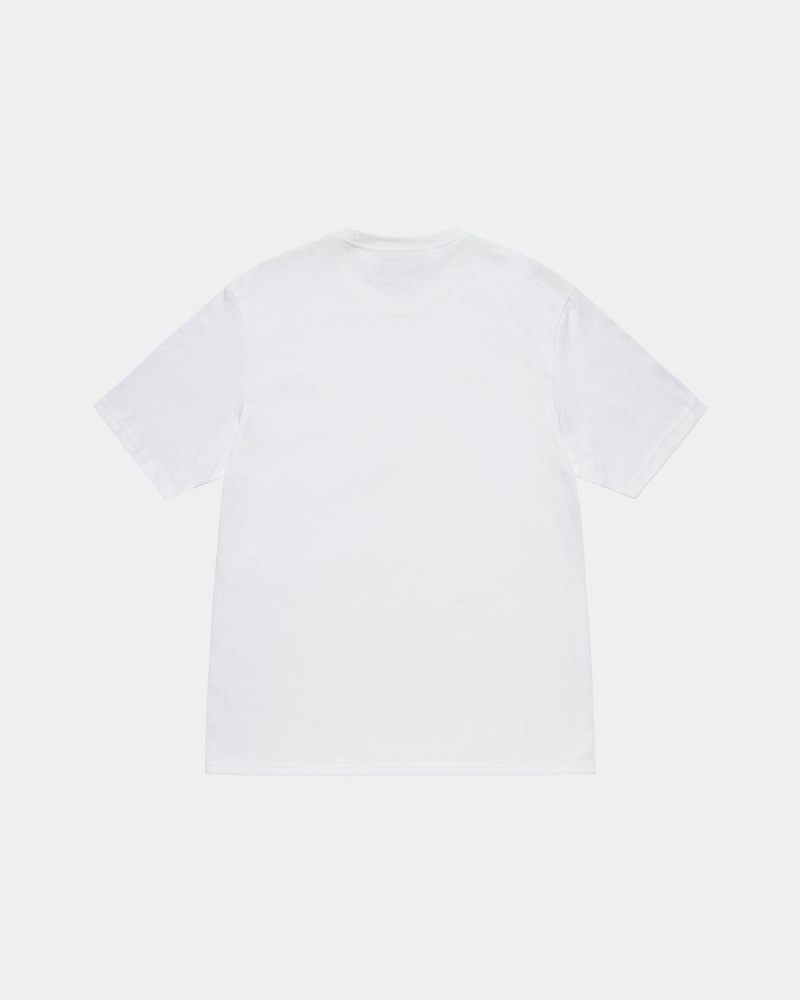 Stussy Lucha Tee T-Shirt White | Israel-56821