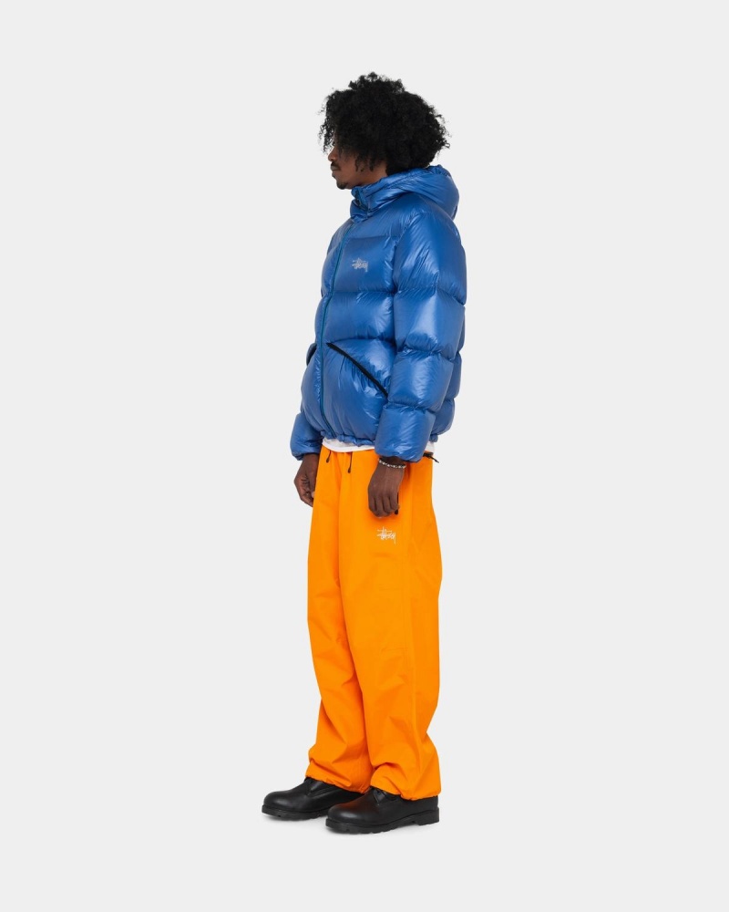 Stussy Micro Ripstop Down Parka Jackets Royal Blue | Israel-49786