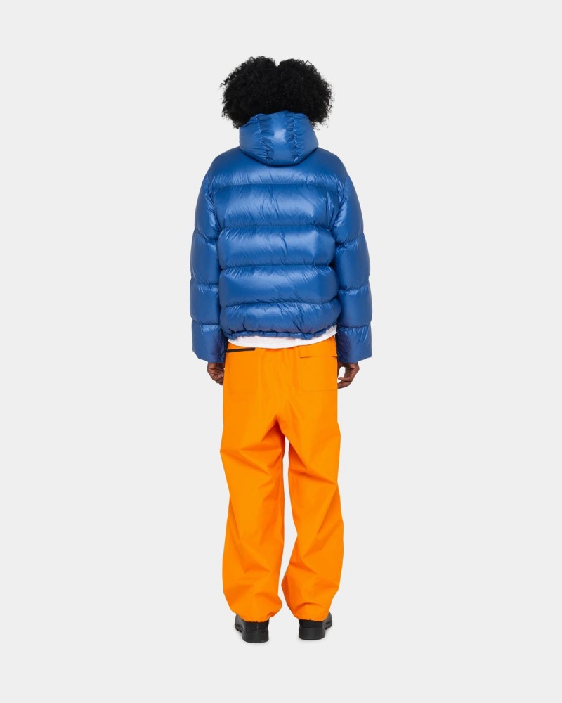 Stussy Micro Ripstop Down Parka Jackets Royal Blue | Israel-49786