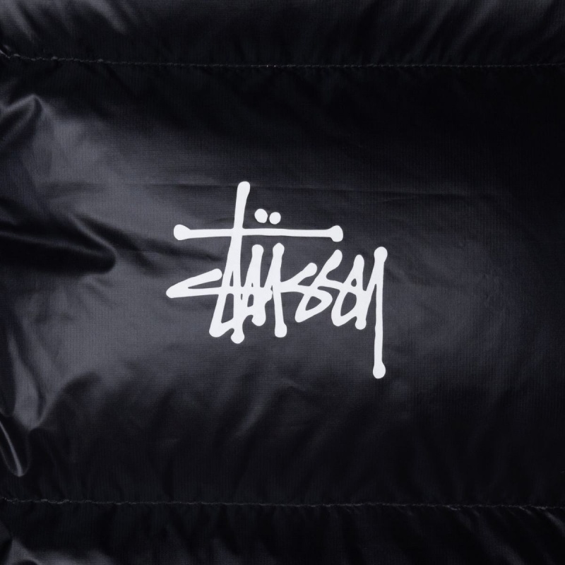 Stussy Micro Ripstop Down Parka Jackets Black | Israel-15409