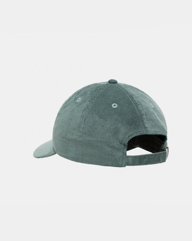 Stussy Mid-Depth Sport Arch Strapback Caps Dark Turquoise | Israel-39058