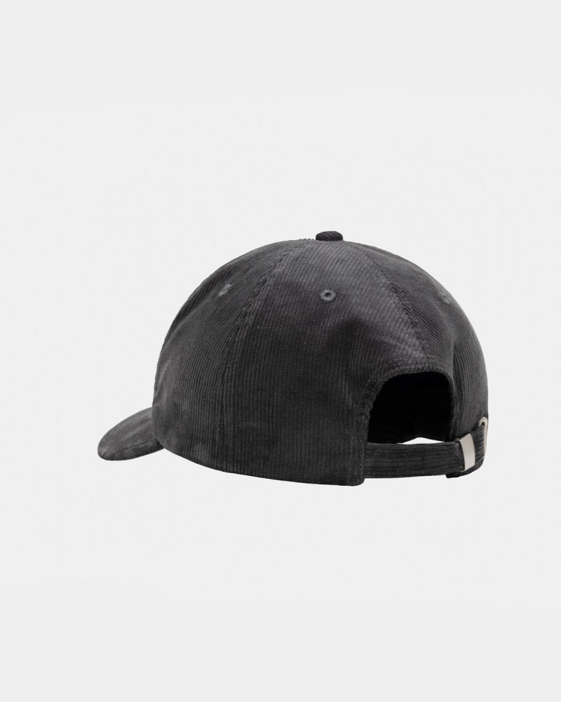 Stussy Mid-Depth Sport Arch Strapback Caps Grey | Israel-31056