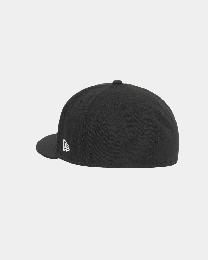 Stussy New Era 59fifty Authentic Caps Black | Israel-89301