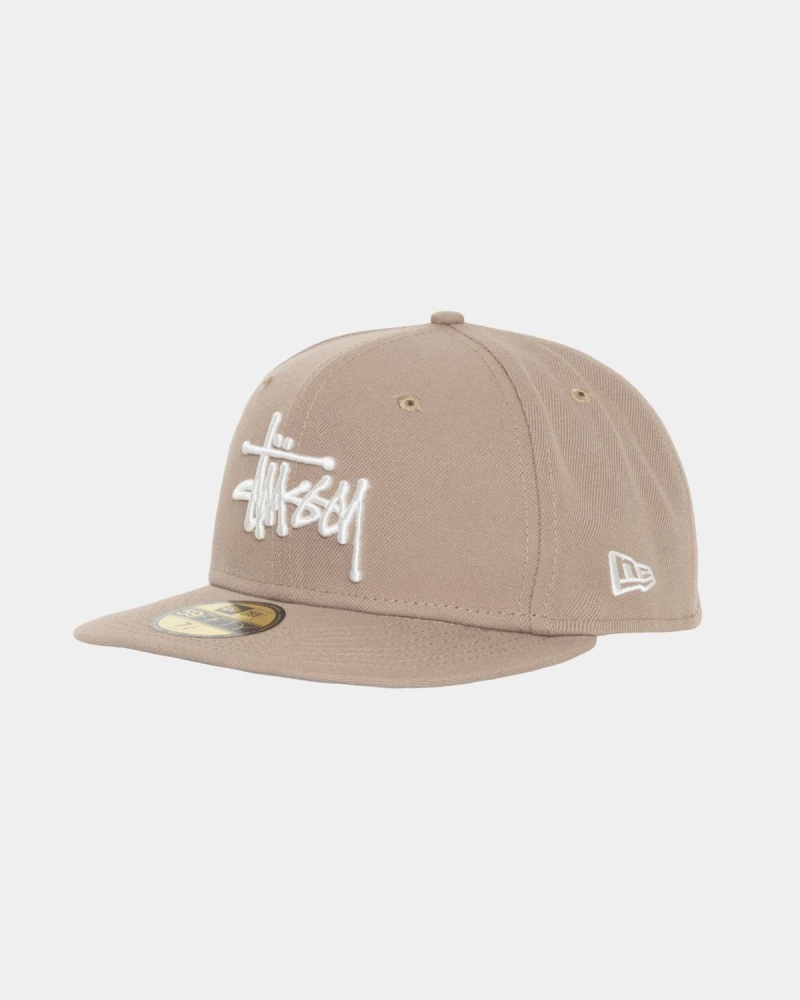 Stussy New Era 59fifty Authentic Caps Khaki | Israel-87362