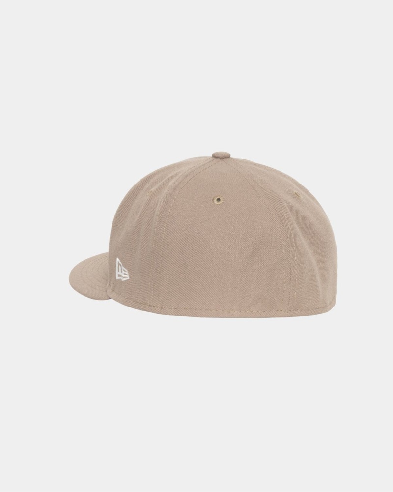 Stussy New Era 59fifty Authentic Caps Khaki | Israel-87362