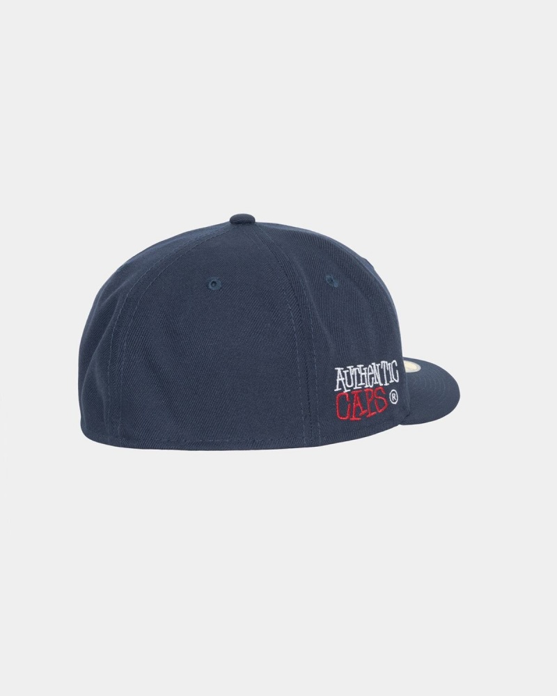 Stussy New Era 59fifty Authentic Caps Navy | Israel-61932