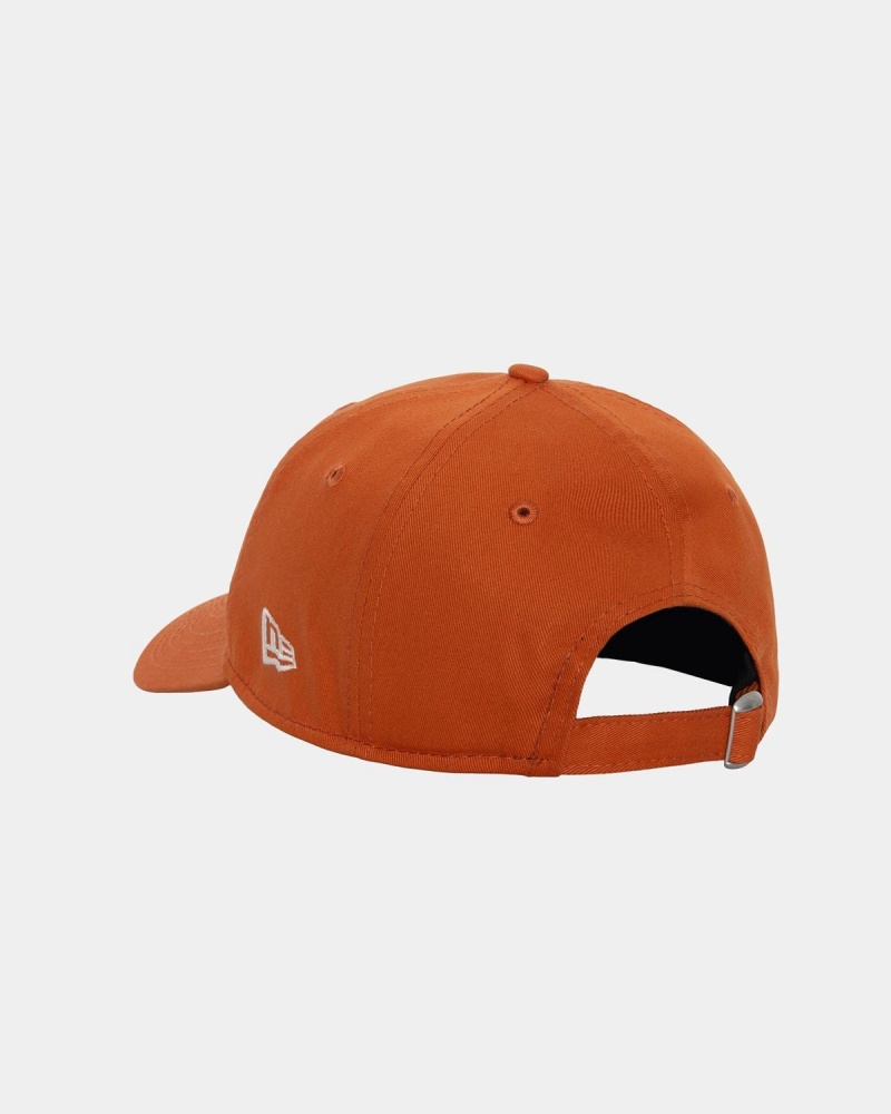 Stussy New Era 9twenty Basic Strapback Caps Orange | Israel-70231